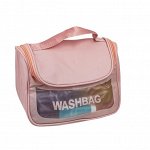Kristaller Косметичка женская Washbag zippered envelope, розовый