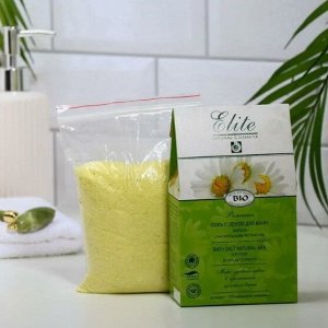 Соль д/ванн "ELITE" 500г Ромашка (пачка)