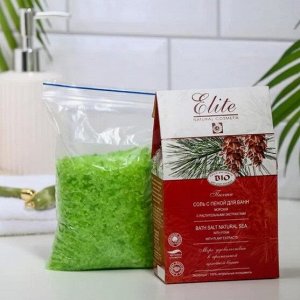 Соль д/ванн "ELITE" 500г Пихта (пачка)