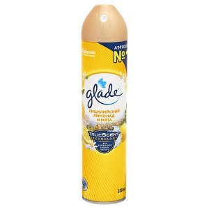 Освежитель воздуха Glade "Сицилийский лимонад и мята", 300 мл
