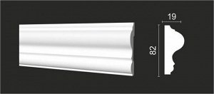 Молдинг DD605 Decor-Dizayn из дюрополимера 22*12мм 2м 1/108