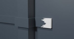 Молдинг DD620 Decor-Dizayn из дюрополимера "ГРАНИ" 40*10мм 2м 1/55