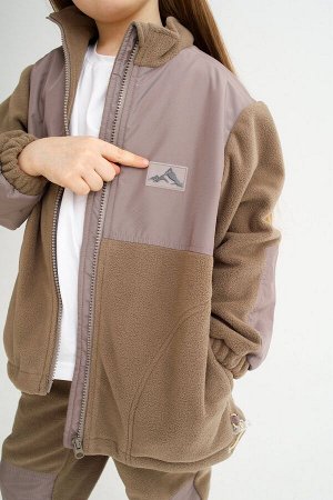 Толстовка флисовая детская Outdoor мокко
