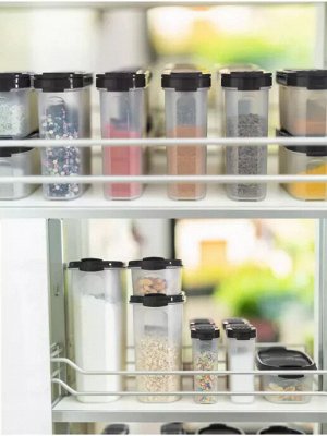 Контейнеры для специй 120 мл с черной крышкой 1шт - Tupperware®.