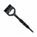 Кисть Gera Professional, черная щетина 10 рядов, цвет черный                                       .