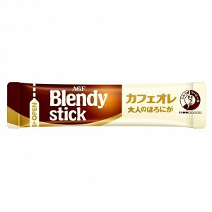 AGF Кофе Blendy Stick с молоком и карамелью, стик 9г