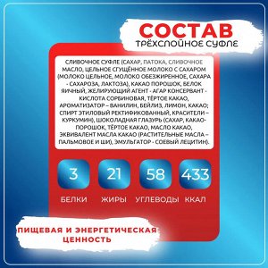 Конфеты &quot;Птица дивная&quot; трехслойные Акконд 500 г (+-20 гр)