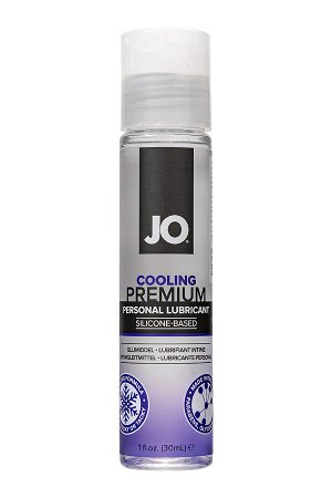 Классический лубрикант на силиконовой основе JO Premium COOLING, охлаждающий, 30 мл