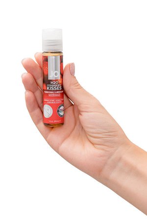 Съедобный лубрикант со вкусом клубники JO H2O Strawberry kisses, 30 мл