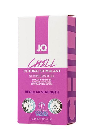 Возбуждающий гель для клитора умеренного действия JO Chill с охлаждающим эффектом, 10 мл