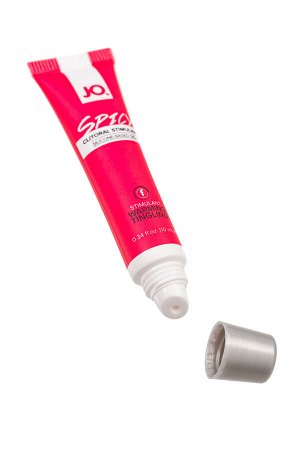 Возбуждающий гель для клитора JO SPICY, на силиконовой основе, 10 мл