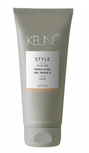 Keune STYLE TRIPLE X гель тройное действие д/всех тип.вол. 1шт 200мл / шт / 27448 / 054559