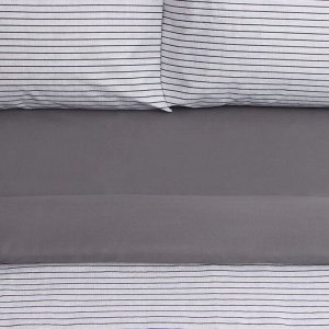 Постельное бельё 1.5-спальное «Этель» Stripes, новосатин
