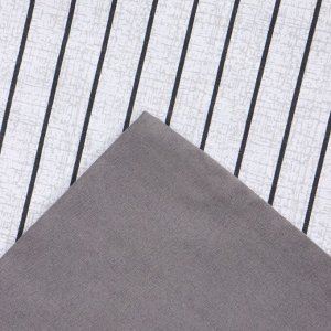 Постельное бельё 1.5-спальное «Этель» Stripes, новосатин
