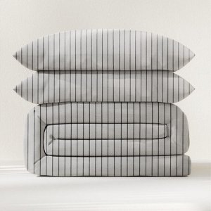 Постельное бельё 1.5-спальное «Этель» Stripes, новосатин
