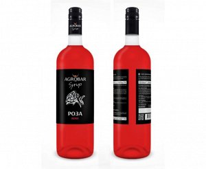Сироп роза, AGROBAR 1л ст/б 1шт Россия