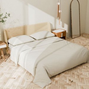 Постельное бельё LoveLife 2сп Coconut milk 175х215см, 200х225см, 50х70см-2шт, 100%хлопок, сатин, 125г/м