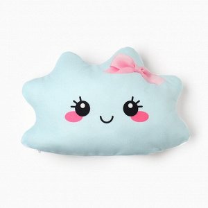 Игрушка-подушка "Этель" Облачко, велюр, 100% п/э
