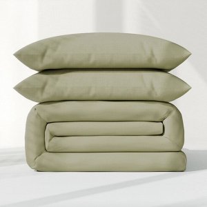 Постельное бельё LoveLife 2сп Ripe olive 175х215см, 200х225см, 50х70см-2шт, 100%хлопок, сатин, 125г/м