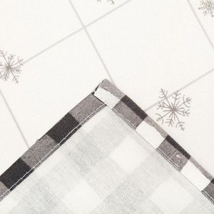 Набор новогодний подарочный "Этель" Magic winter, фартук, полотенце, прихватка