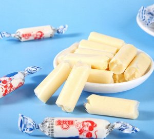 Непередаваемая сладость! Карамель сливочная, жевательные конфеты, "Белый Кролик" 88 гр