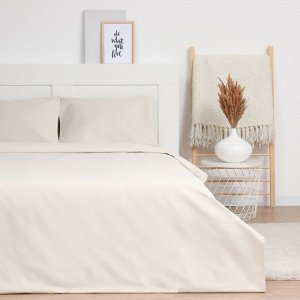 Постельное бельё 1.5-спальное LoveLife Ivory, сатин
