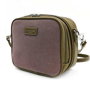 Женская сумка David Jones. 5758-1 purple-khaki