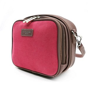 Женская сумка David Jones. 5758-1 rose red-d.pink