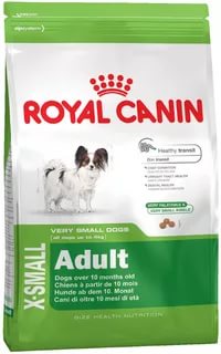 Royal Canin  X-SMALL ADULT (ИКС-СМОЛ ЭДАЛТ)
Питание для взрослых собак в возрасте от 10 месяцев до 8 лет
