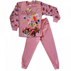 Пижама для девочки 1-4 OSTONA, UZ2001