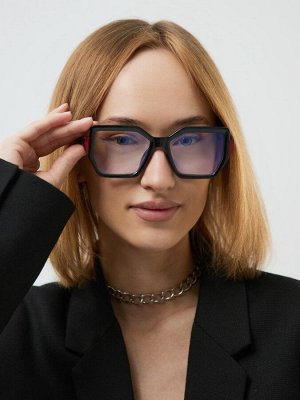 Очки для компьютера, имиджевые, ширина 14.3 см, дужка 14.5 см, линза 6.4?5.1 см