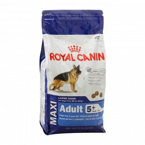 Royal Canin MAXI ADULT 5+ (МАКСИ ЭДАЛТ 5+)Питание для стареющих собак в возрасте от 5 до 8 лет