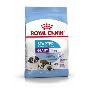 Royal Canin  GIANT STARTER MOTHER & BABYDOG (ДЖАЙНТ СТАРТЕР МАЗЕР ЭНД БЭБИДОГ)
Питание для щенков в период отъема до 2-месячного возраста; питание для сук в последней трети беременности и во время лак