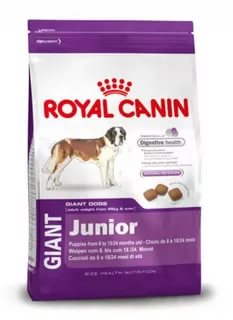 Royal Canin  GIANT JUNIOR (ДЖАЙНТ ЮНИОР)
Питание для щенков в возрасте от 8 до 18-24 месяцев