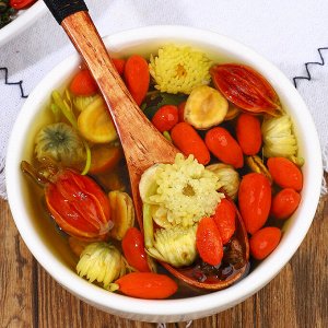 Натуральный чай «Золотая Мелисса и Монахская Персиковая» для улучшения настроения и снижения стресса, 10 пакетов