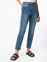 Джинсы mom-fit из эластичного денима