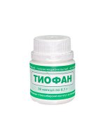 ТИО-ФАН. (Тиофан). Высокоэффективный полифункциональный антиоксидант, 30 капсул по 0,1 г