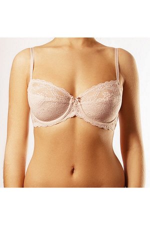 Бюстгальтер Lisse Lingerie М-004 серебристый_пион