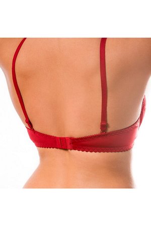 бюстгальтер Lisse Lingerie М-001 темно-красный