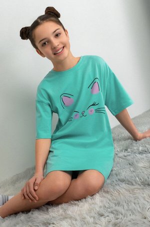 Туника оверсайз для девочки Happyfox