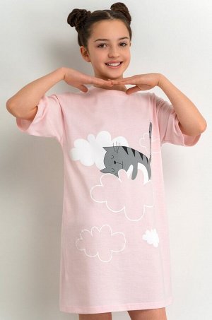 Туника оверсайз для девочки Happyfox
