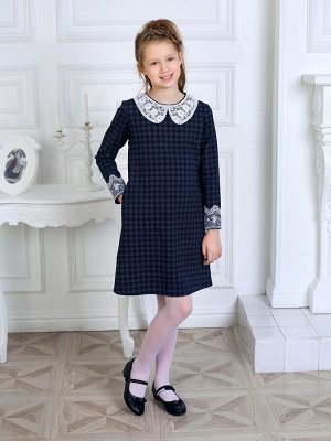 Школьное платье "Анастасия",серый