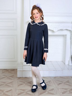 Школьное платье "Ирина",серый