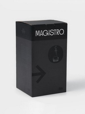 Штоф Magistro «Пик», 900 мл, 12x31.5 см, стекло, прозрачный