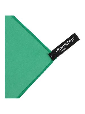 Полотенце из микрофибры ONLYTOP, 40х40 см, цвет зелёный