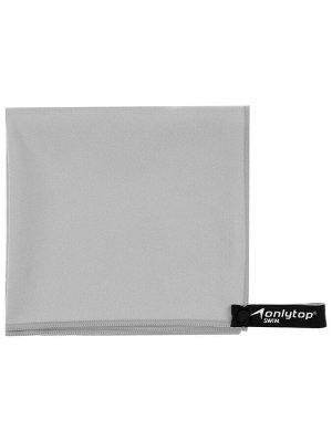 Полотенце из микрофибры ONLYTOP, 50х120 см, цвет серый