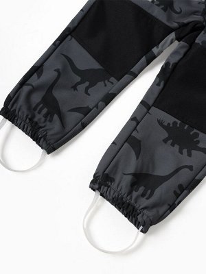 Демисезонный комбинезон на флисе детский KAFTAN Дино.