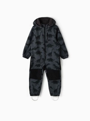 Демисезонный комбинезон на флисе детский KAFTAN Дино.