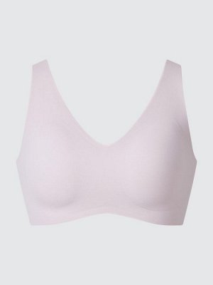 UNIQLO - бесшовный бюстгальтер AIRism с V-образным вырезом - 02 LIGHTGRAY