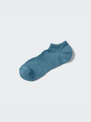 UNIQLO - мужские короткие носки с дышащей сетчатой структурой - 53 GREEN